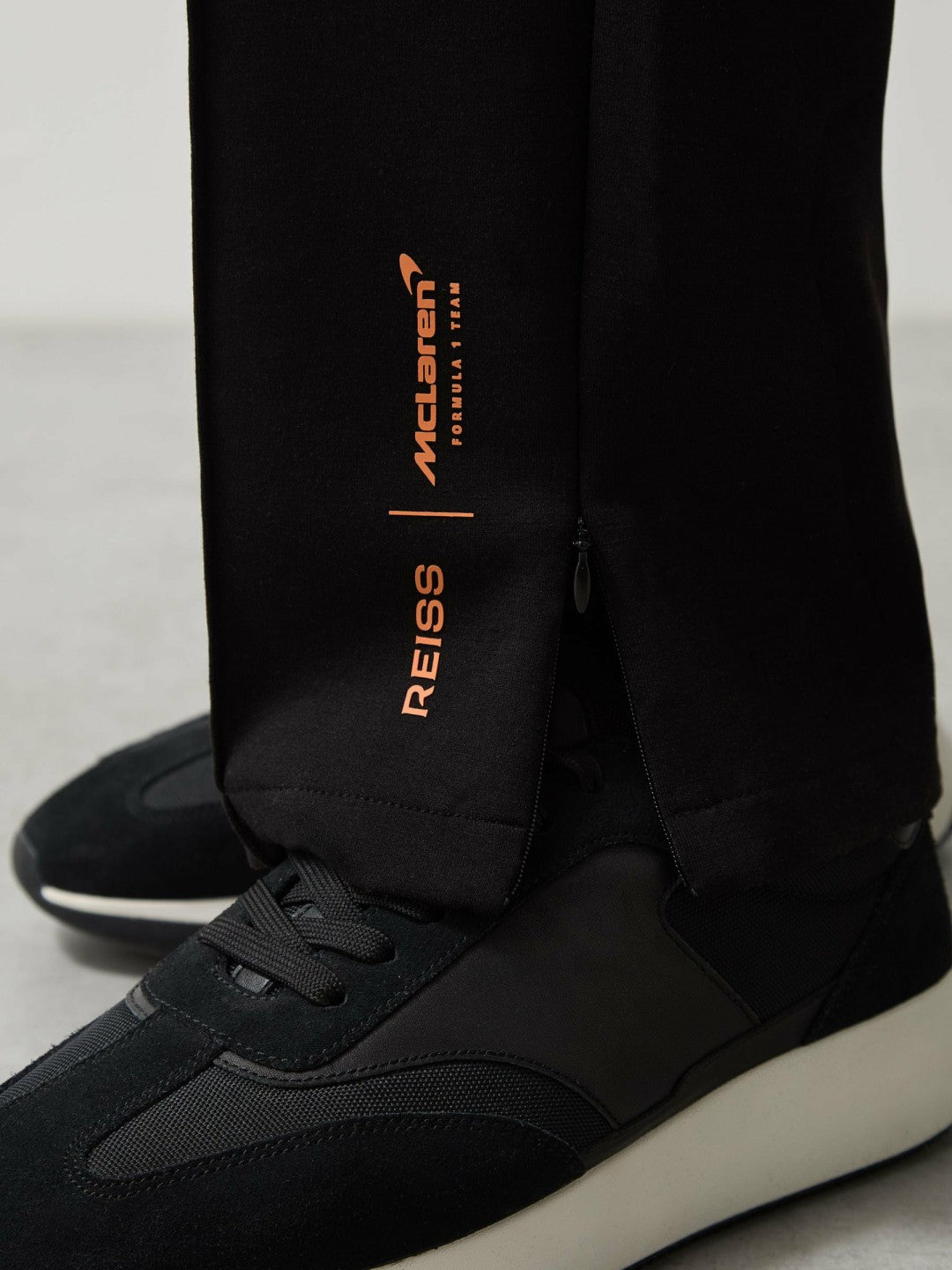 Reiss McLaren F1 Team Interlock Joggers in Black