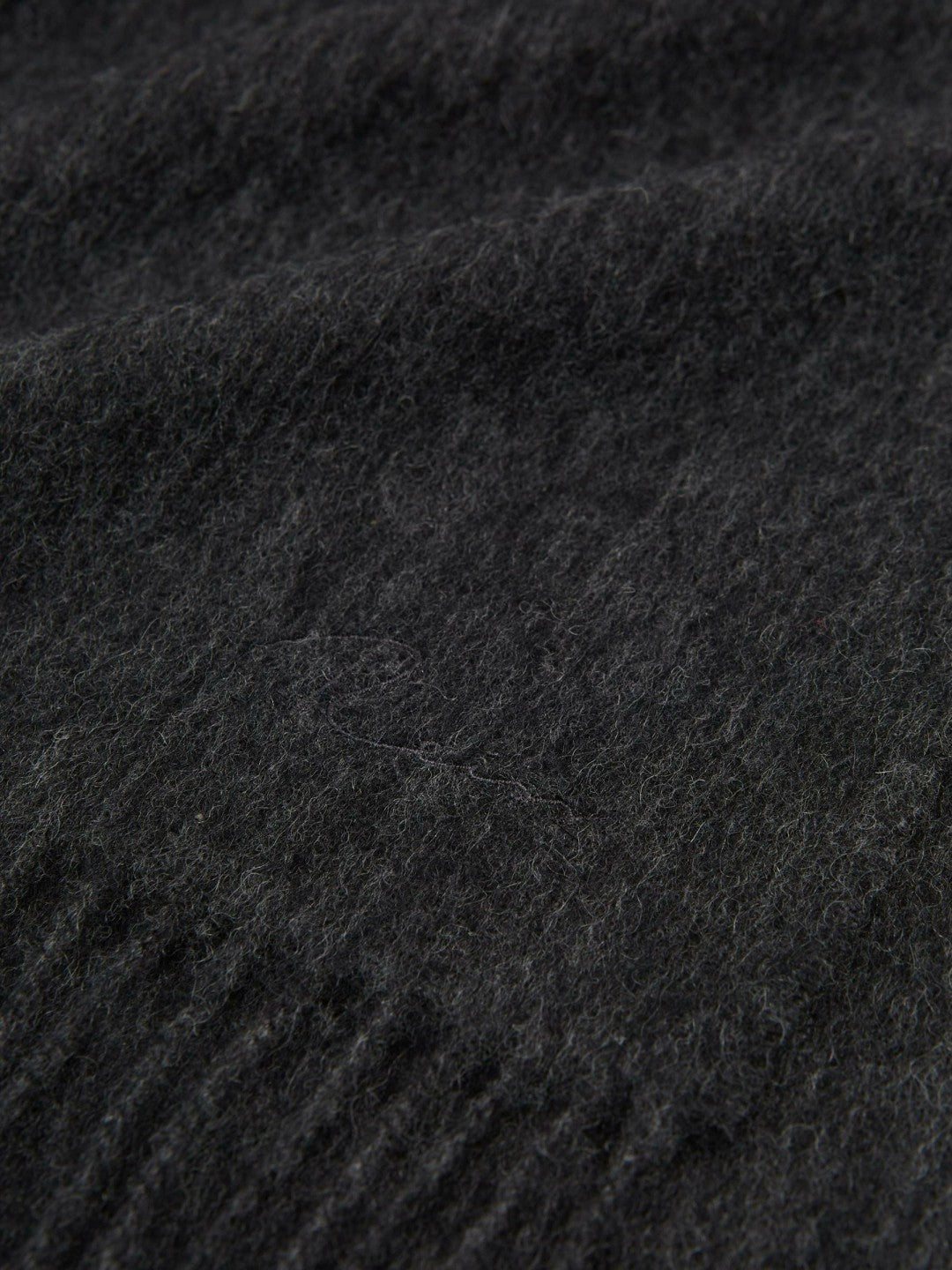 Reiss Wool and Cashmere Scarf in Charcoal