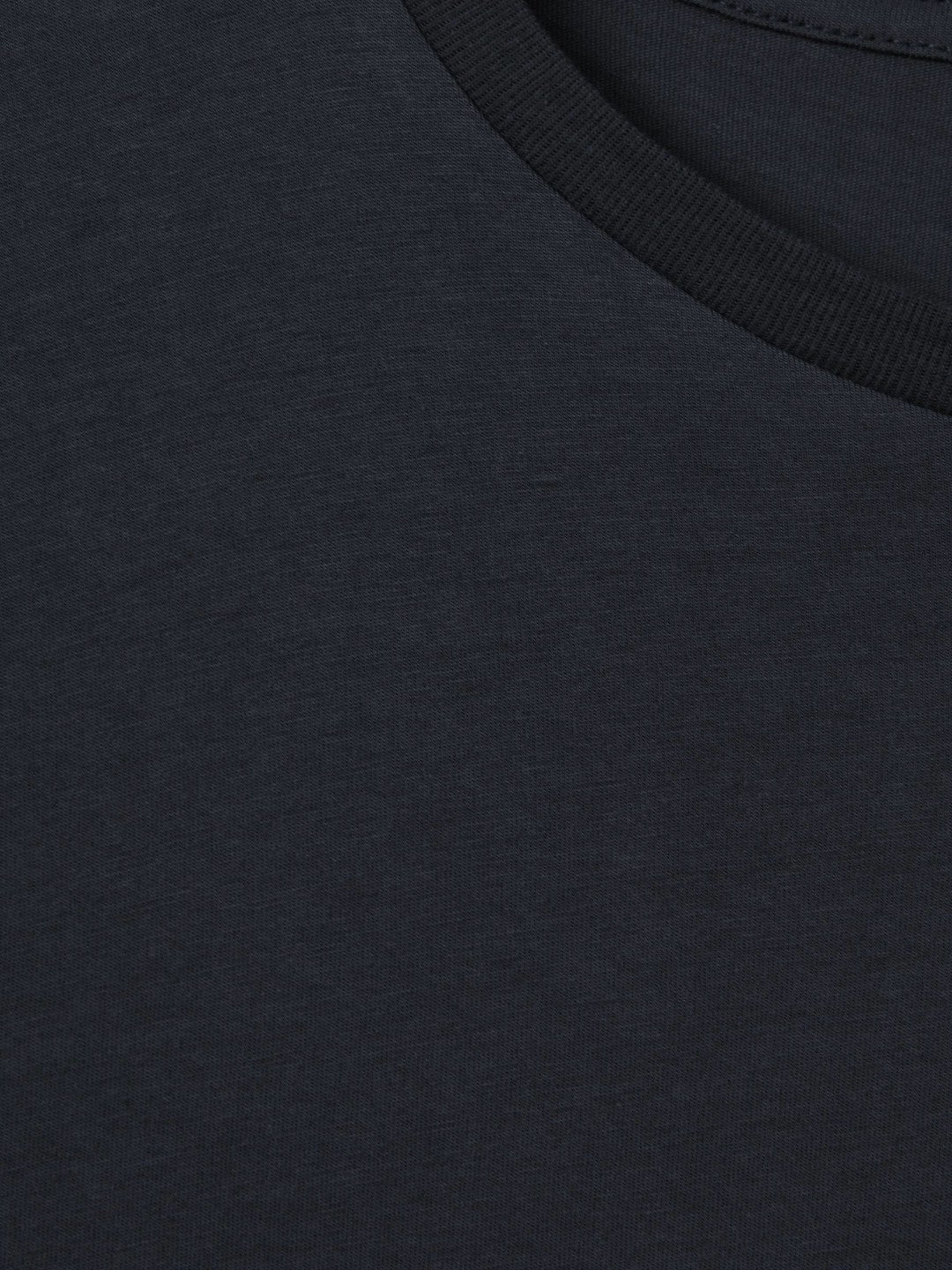 Reiss Cotton Crew Neck T-Shirt in Airforce Blue
