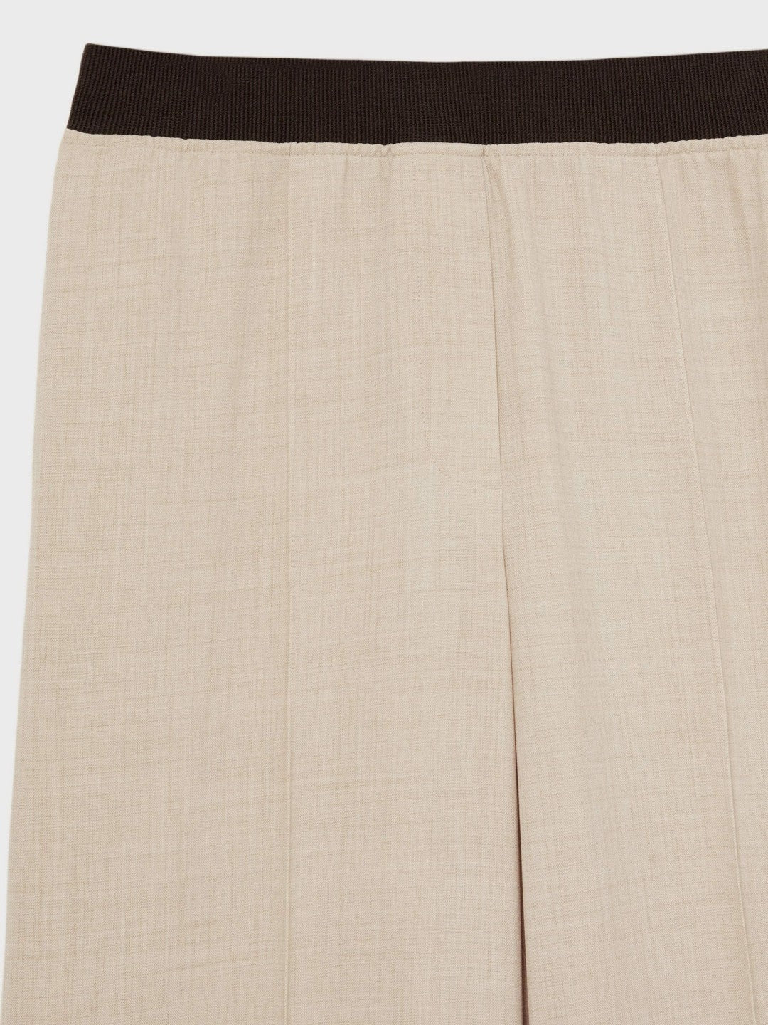 Reiss Petite Wide-Leg Elasticated-Waist Trousers in Neutral