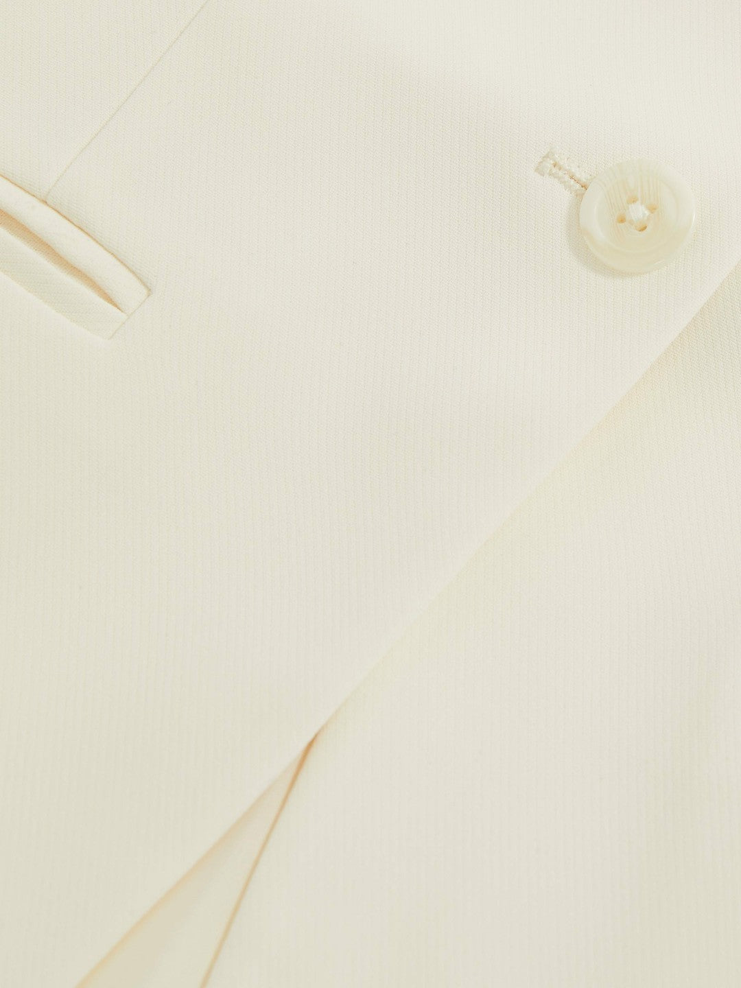 Reiss Luxe Suiting Vest in Cream
