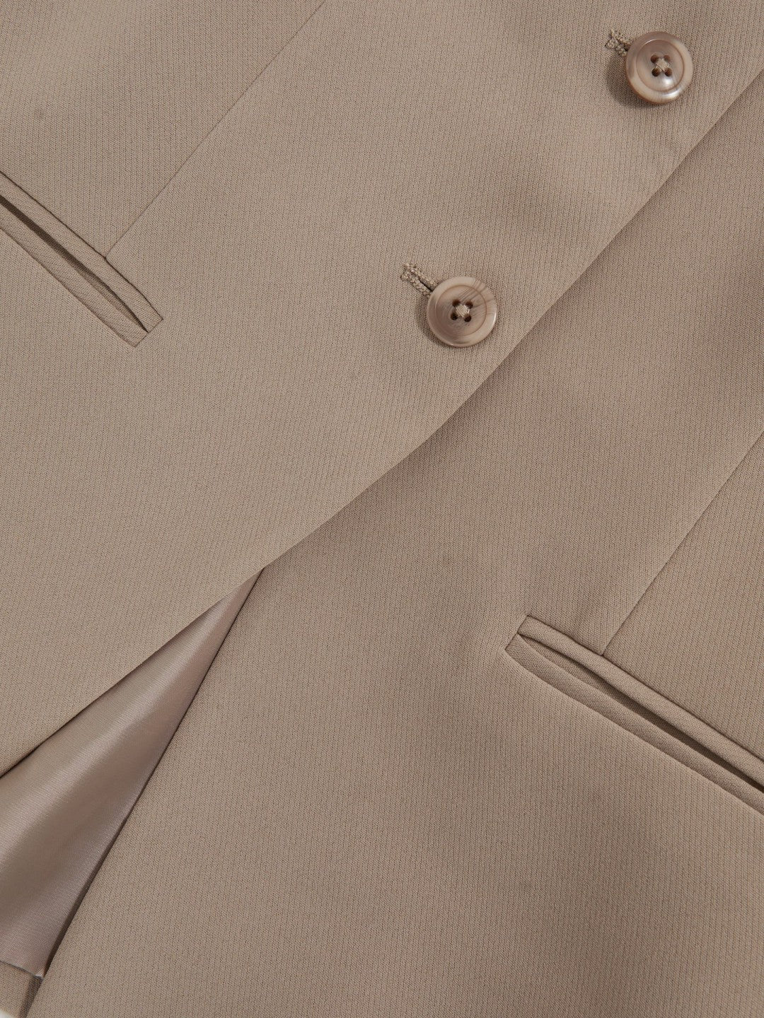 Reiss Luxe Suiting Vest in Beige