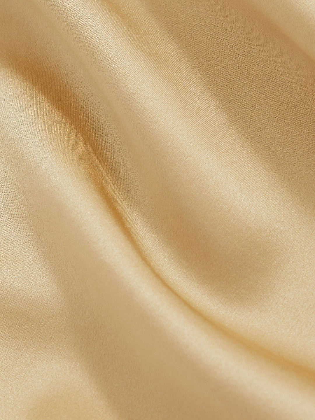 Reiss Silk Cami Top in Gold