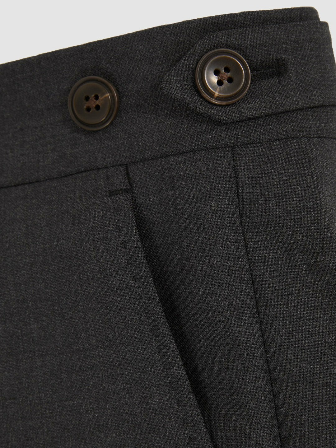 Reiss Slim-Fit Wool-Blend Suit Trousers in Grey