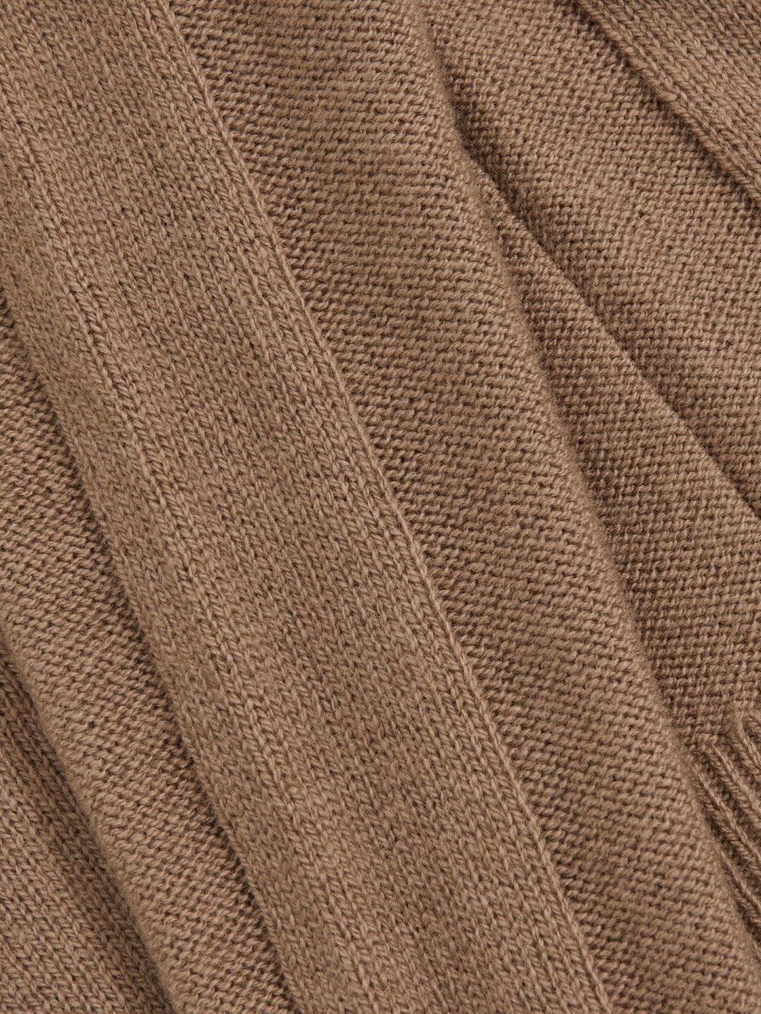 Reiss 9-13 yrs Wool-Cashmere Reverse-Seam Jumper in Camel