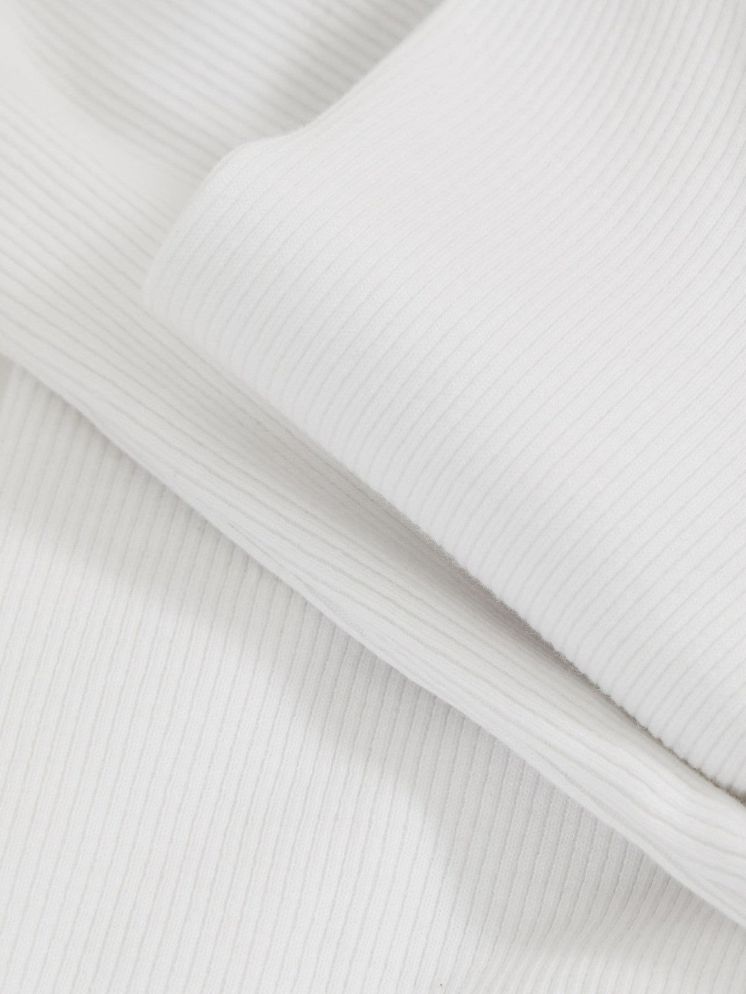 Reiss 4-9 yrs Cotton Ruched Long-Sleeve T-Shirt with Stretch in Ivory