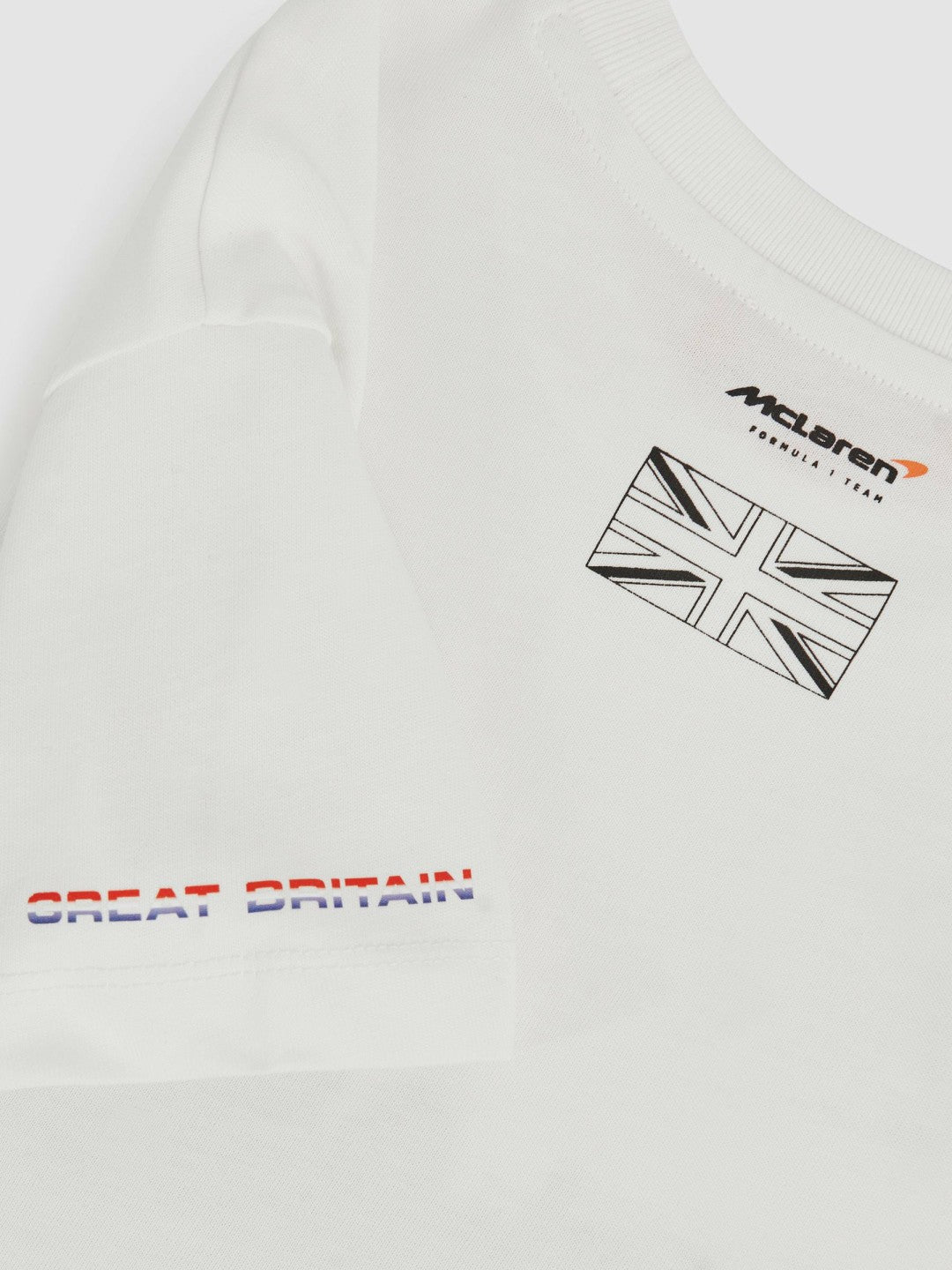 Reiss 9-13 yrs McLaren F1 Team British GP T-Shirt Unisex Fit in White