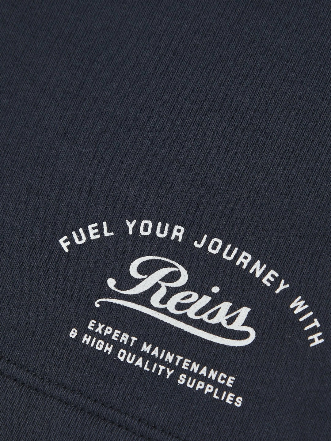 Reiss 3-9 yrs Cotton Blend Motor Cars Sweat Shorts in Washed Blue