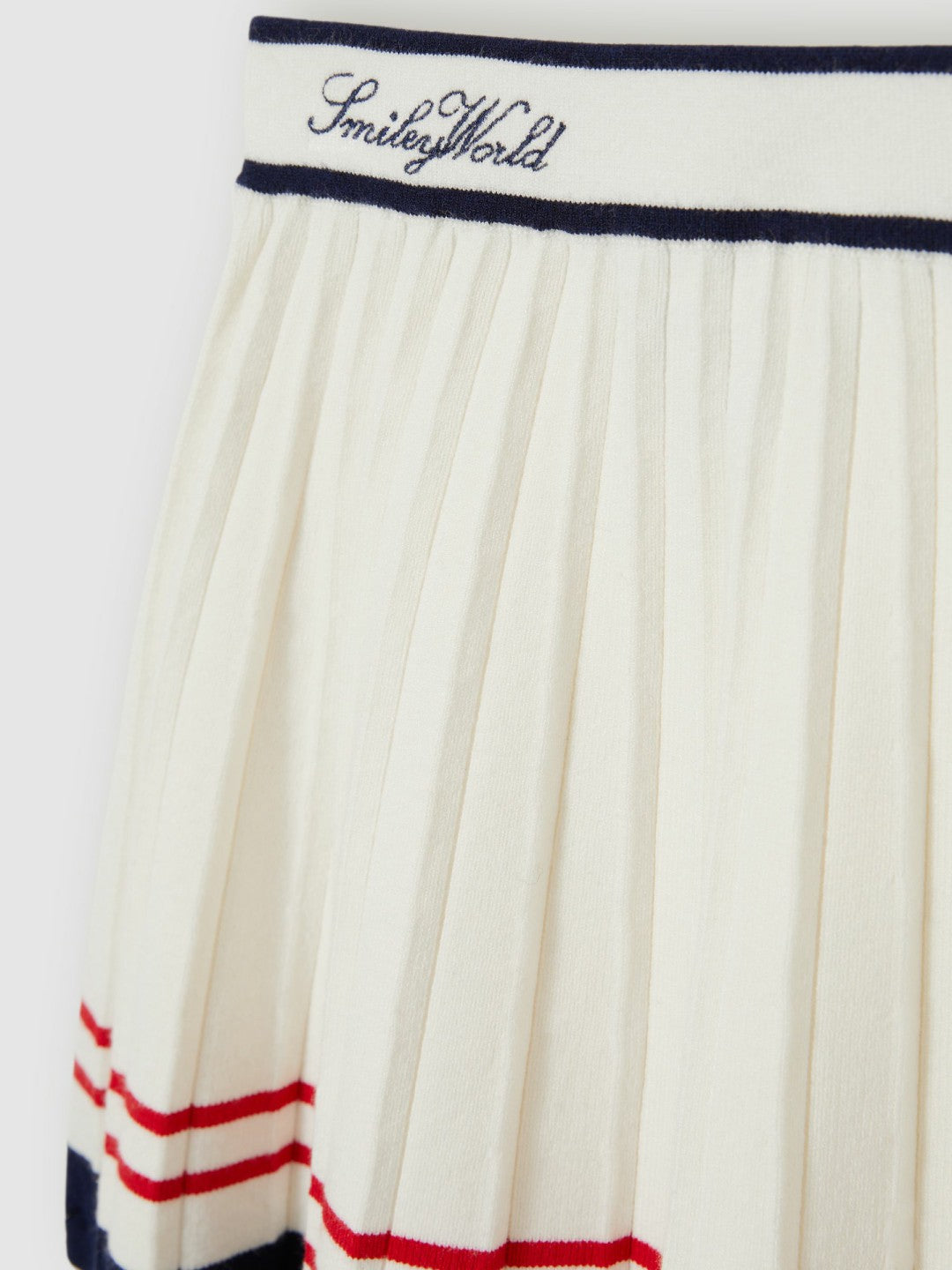 Reiss 13-14 yrs SmileyWorld Tennis Skirt in Off White
