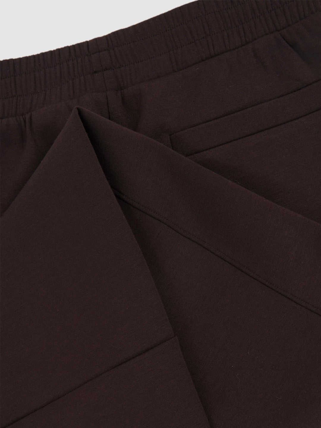 Reiss Tapered Elasticated-Waist Joggers in Plum