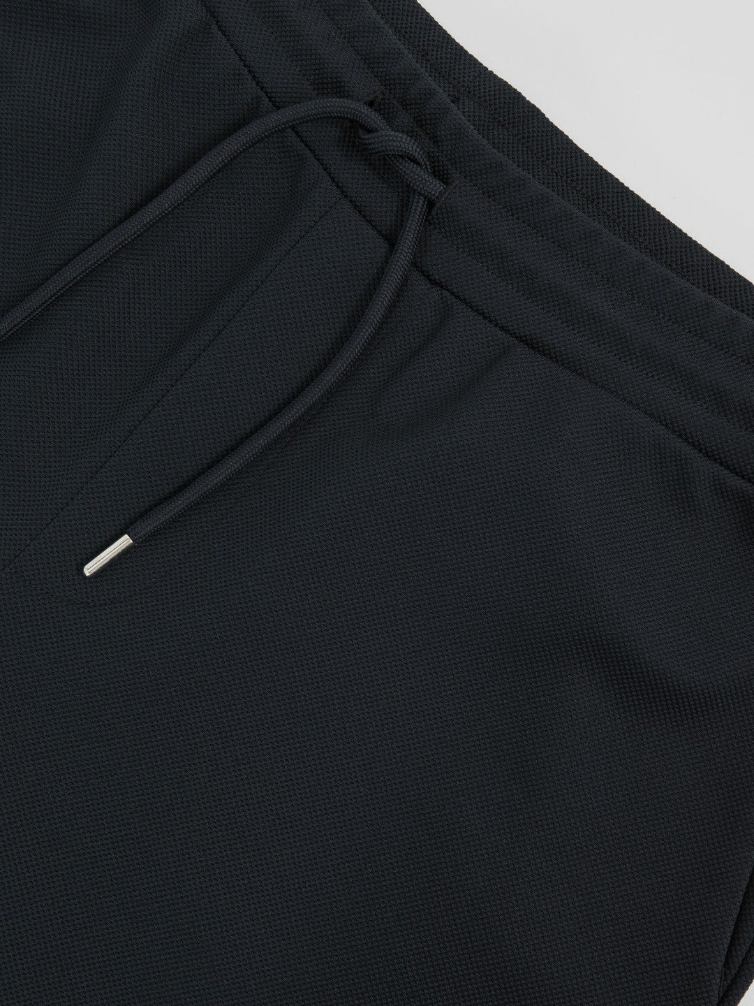 Reiss Textured Drawstring Shorts in Navy
