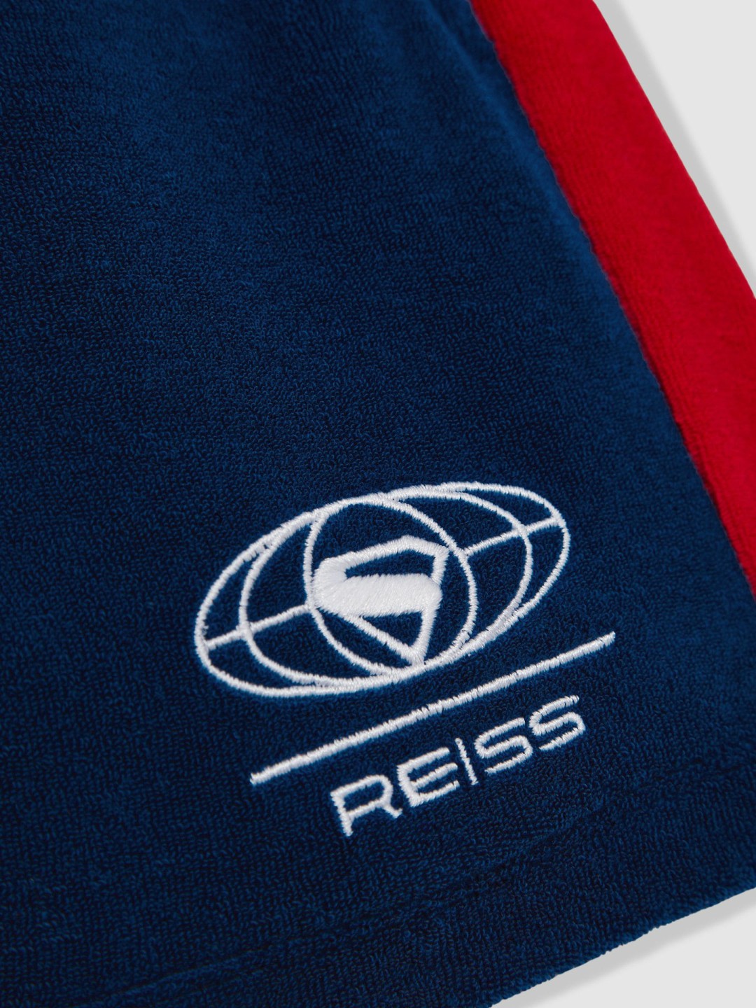 Reiss 3-9 yrs Superman Towelling Shorts in Blue/Red