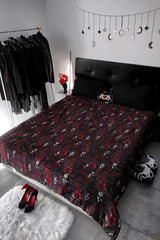 Homeware Bedding & Cushions | Killstar Beastie Bloom Printed Microfibre Comforter