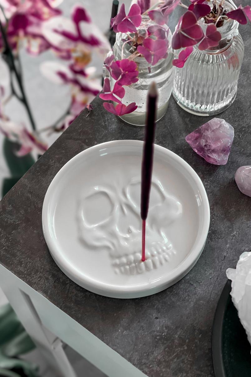 Homeware Candles & Scents | Killstar Luna Morte Incense Holder
