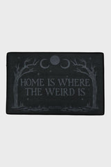 Homeware Rugs & Doormats | Killstar Home Is Where The Weird Is Doormat