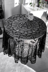 Homeware Tableware | Killstar Asra Lace Tablecloth