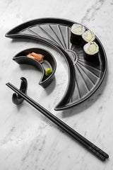 Homeware Tableware | Killstar Crescent Sushi Plate Set