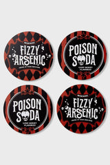 Homeware Tableware | Killstar Something Wicked Coasters (Set Of 4)