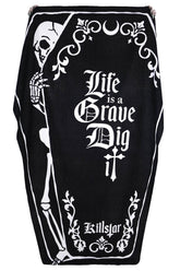 Homeware Towels & Mats | Killstar Dig It Coffin Towel