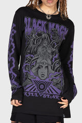 Men Graphic Tops | Killstar Blac Magick Long Sleeve Top