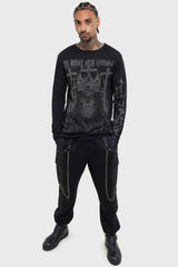 Men Graphic Tops | Killstar Diablo Doom Long Sleeved Top