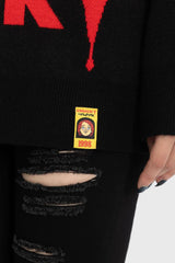 Men Knitwear | Killstar I Like To Be Hugged Knit Sweater