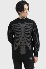 Men Knitwear | Killstar Skellie Sweater