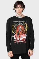 Men Long Sleeves | Killstar Warned Long Sleeve Top
