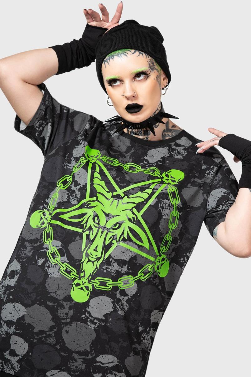 Men T-Shirts & Vests | Killstar Tzompantli T Shirt
