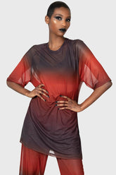 Men T-Shirts & Vests | Killstar Unreal Trance Mesh Top