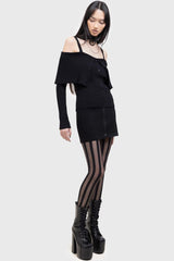 Women Basics | Killstar Shadow Empress Knit Top