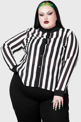 Women Basics | Killstar Stripe Down Shirt