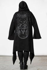 Women Cardigans | Killstar Lunar Wizard Hooded Cardigan