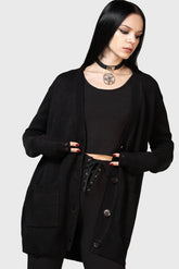 Women Cardigans | Killstar Next Regret Knit Cardigan
