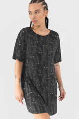 Women Chill Out | Killstar Familiar Woods T-Shirt Dress