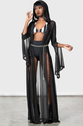 Women Cloaks | Killstar Mabel's Mayhem Mesh Cover Up
