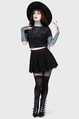 Women Crop | Killstar Chapel Of Hatred Crop Top