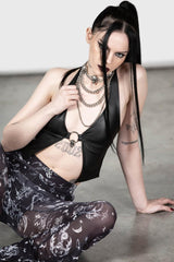 Women Crop | Killstar Sheenah Halter Top