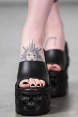 Women Flats & Trainers | Killstar Doom Platform Sliders