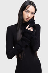 Women Gloves & Scarves | Killstar Striped Night Arm Warmers