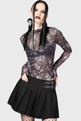 Women Going Out | Killstar Dazed Skull Crop Top