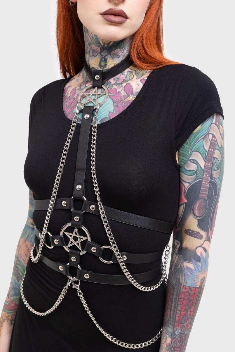 Women Harnesses & Belts | Killstar Hellz Bells Harness