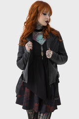 Women Jackets & Coats | Killstar Spideration Biker Jacket
