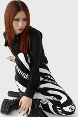 Women Leggings | Killstar Vertigo Spiral Leggings