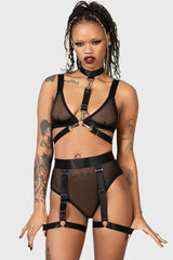 Women Lingerie | Killstar Tangled Mesh Panty