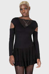 Women Long Sleeves | Killstar Devote Thee Top