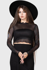 Women Long Sleeves | Killstar Evil Sun Top