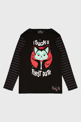 Women Long Sleeves | Killstar Purrrfect Pairing Stripe Sleeve Top