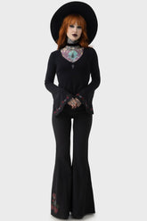 Women Long Sleeves | Killstar Wordly Top