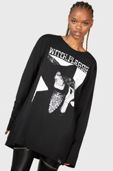 Women Long Sleeves | Killstar Wytch Gaze Long Sleeve Top